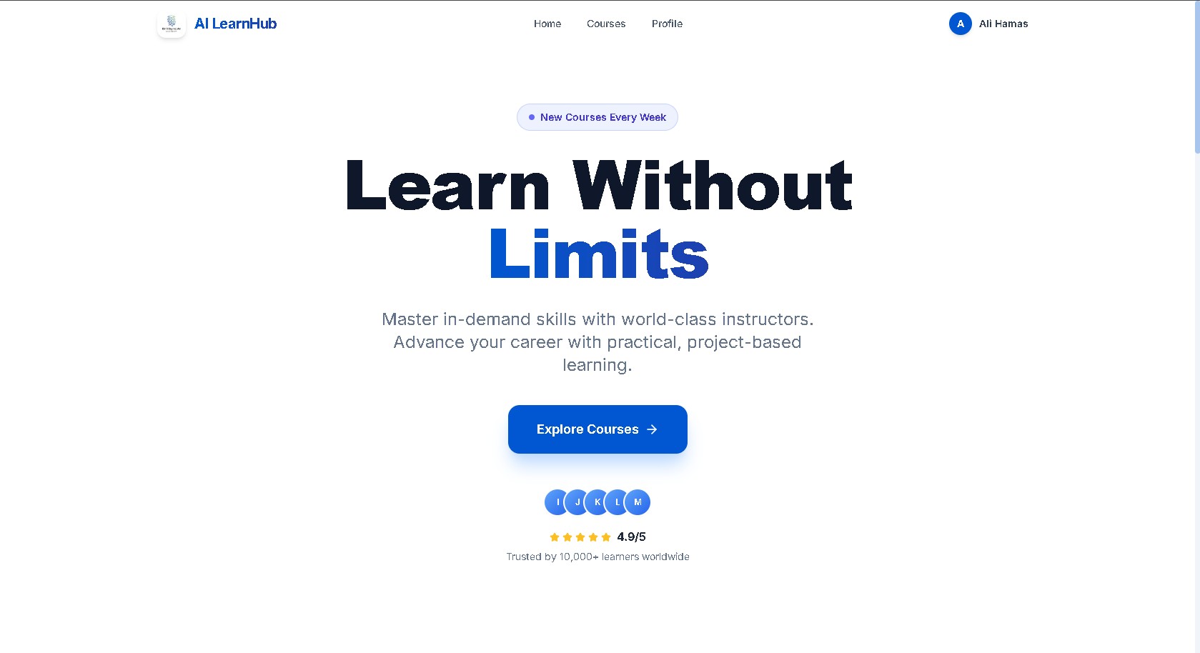 LearnHub LMS Preview